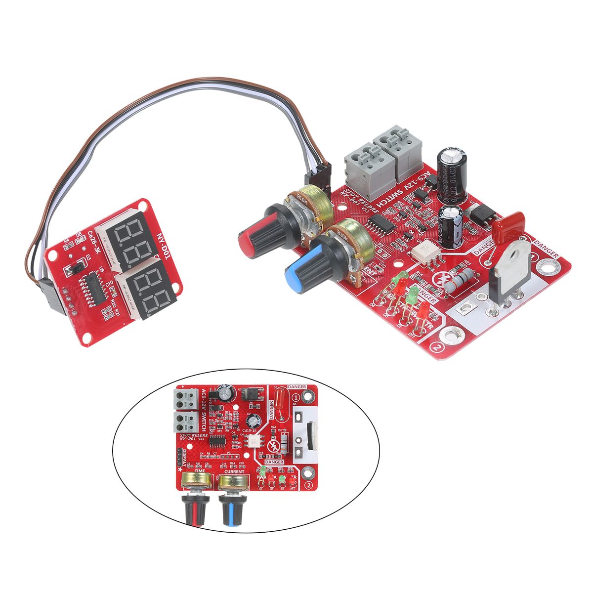 40A Spot Welding Control Board DIY Control Board Digital