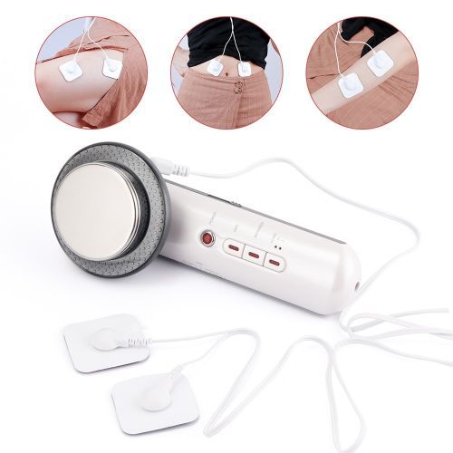 3 In 1 Facial Lifting EMS Infrared Ultrasonic Body Massager Device Ultrasound Slimming Fat Burner Cavitation Face Beauty Machine