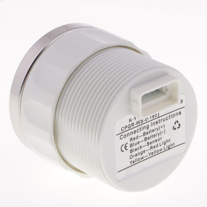 White Water Gauge Boat Holding Tank Waste Level Gauge 24033ohms 12