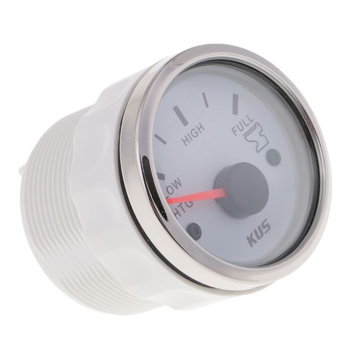 White Water Gauge Boat Holding Tank Waste Level Gauge 24033ohms 12