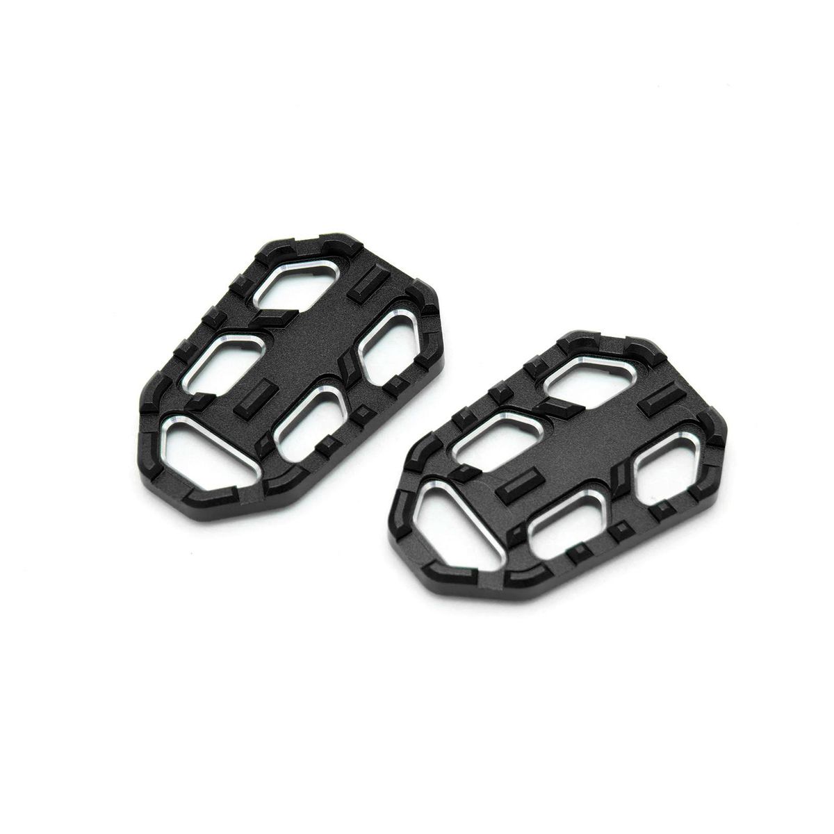 Motorcycle FootPegs Front Billet Wide Pedals Rest Footpegs Replacement for Kawasaki  Versys 650 1000 X300 2010-2019