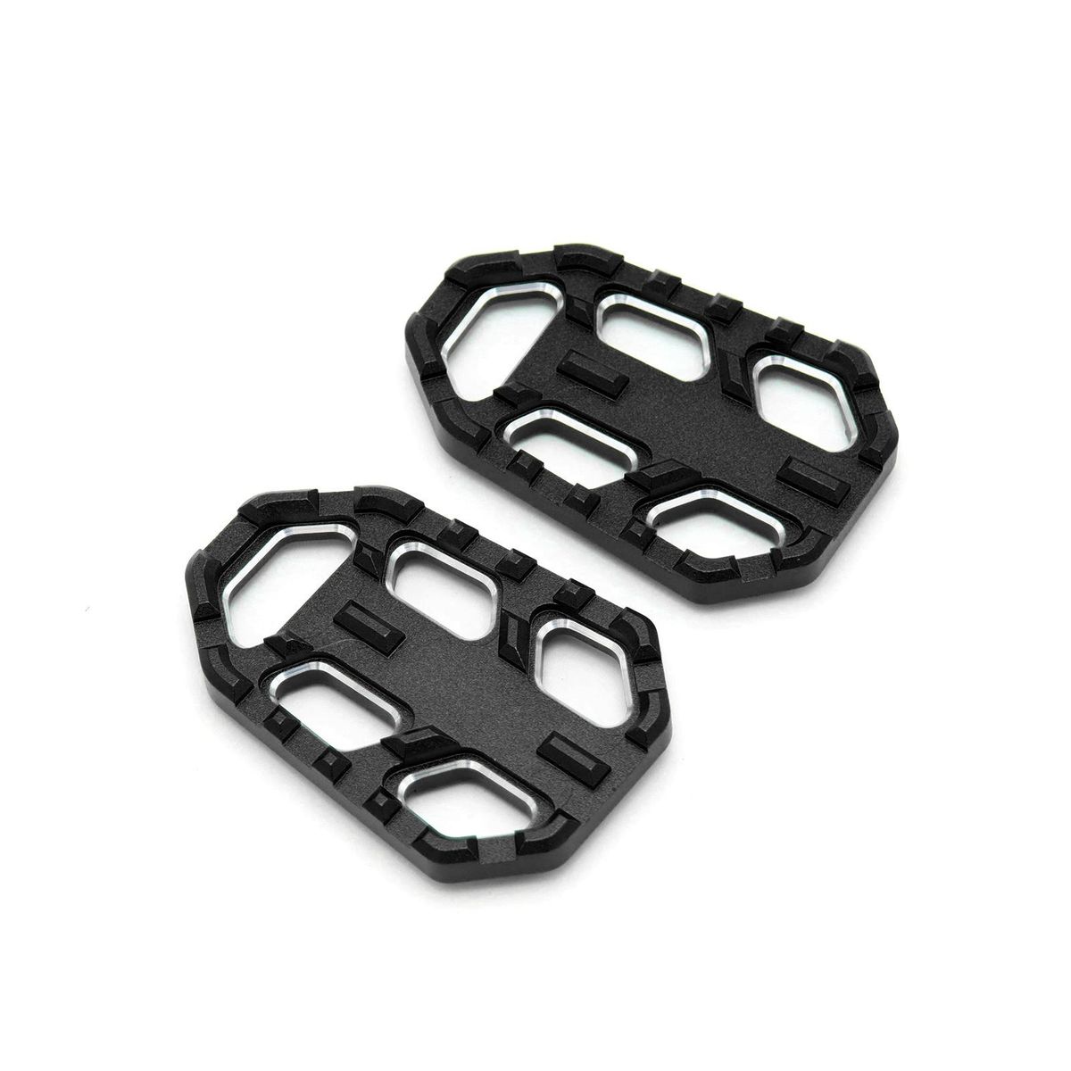 Motorcycle FootPegs Front Billet Wide Pedals Rest Footpegs Replacement for Kawasaki  Versys 650 1000 X300 2010-2019