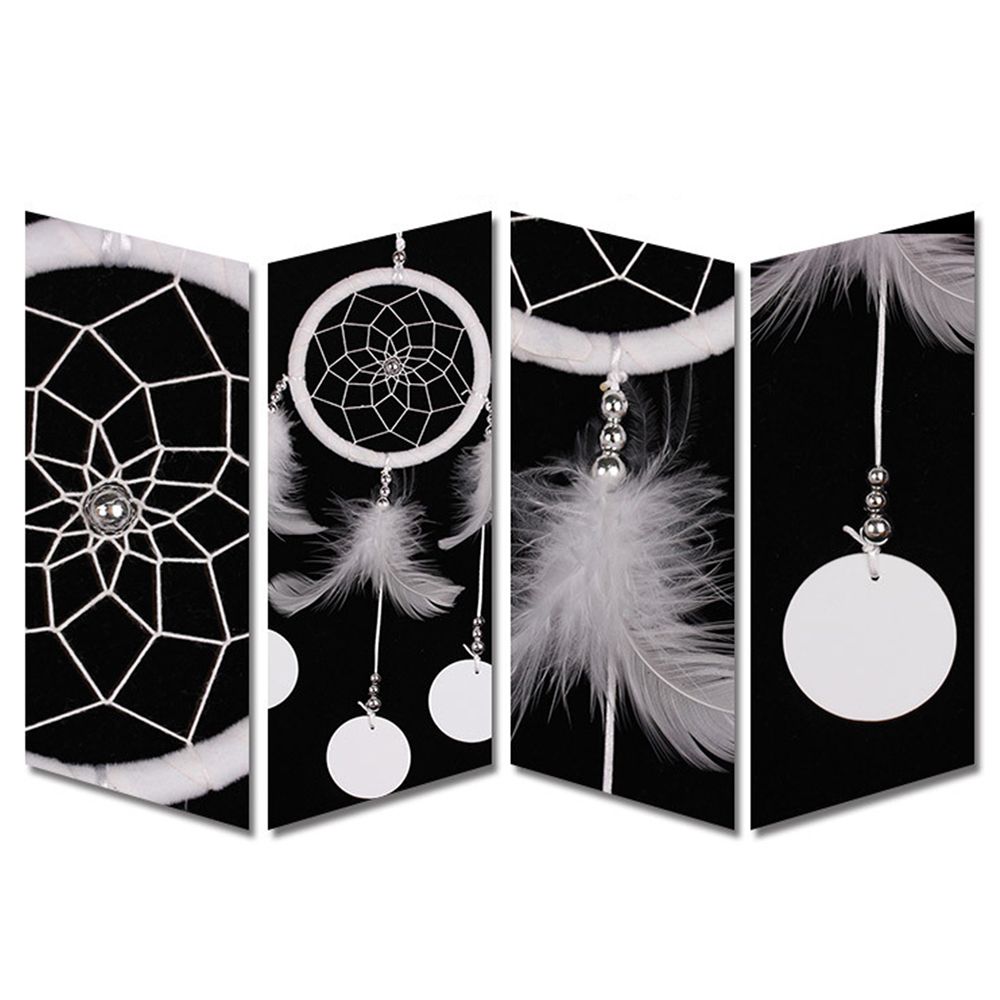 D-ream C-atcher Feather Net Hanging Design Portable For Home