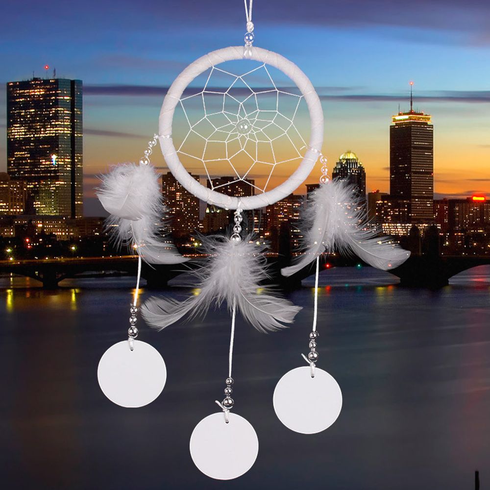 D-ream C-atcher Feather Net Hanging Design Portable For Home