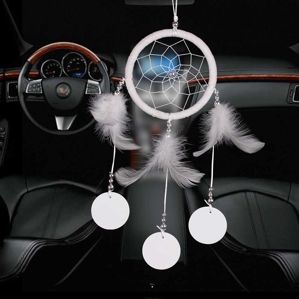 D-ream C-atcher Feather Net Hanging Design Portable For Home