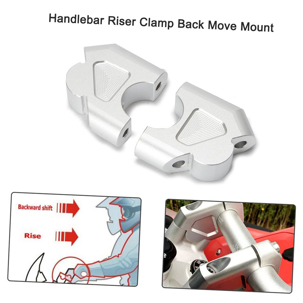 Handlebar Riser Clamp Handlebar Mount Riser Fit For BMW