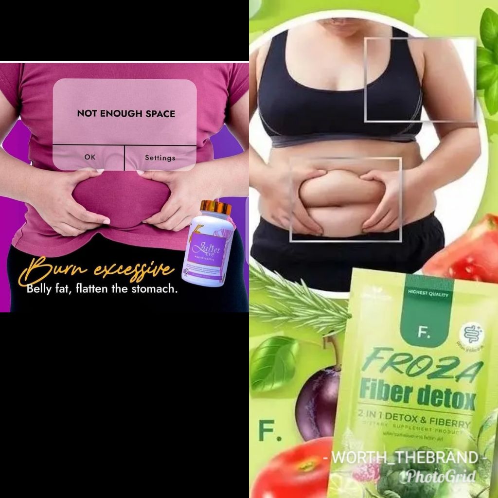 Juliet Eve (satinskinz) + FROZA FIBER DETOX Combo - Healthy Combo