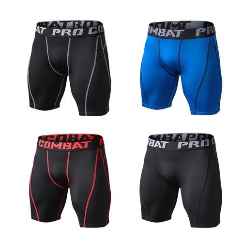 Stretchy Outdoor Sports Gym Basketball Soccer Tight Training Work Out Men Shorts