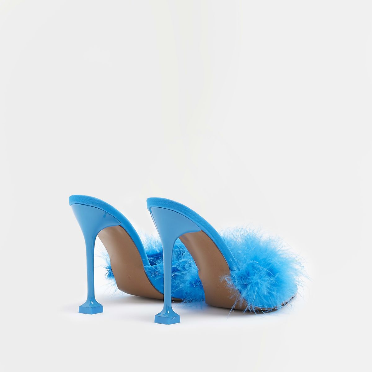 Mule Sandal In Blue