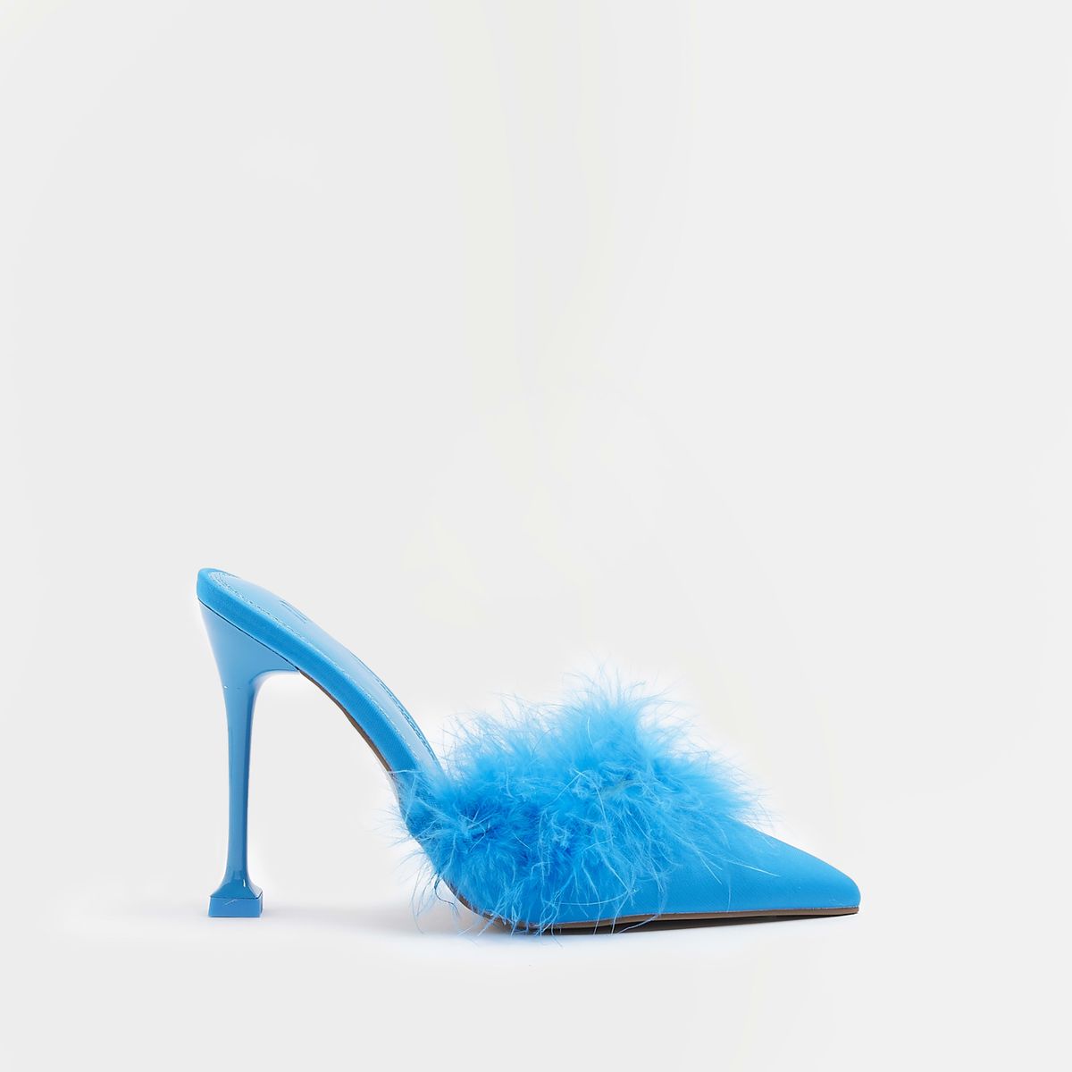 Mule Sandal In Blue