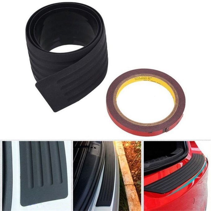 Auto Car Trunk Boot Cargo Bumper Guard Rubber Cover-Black