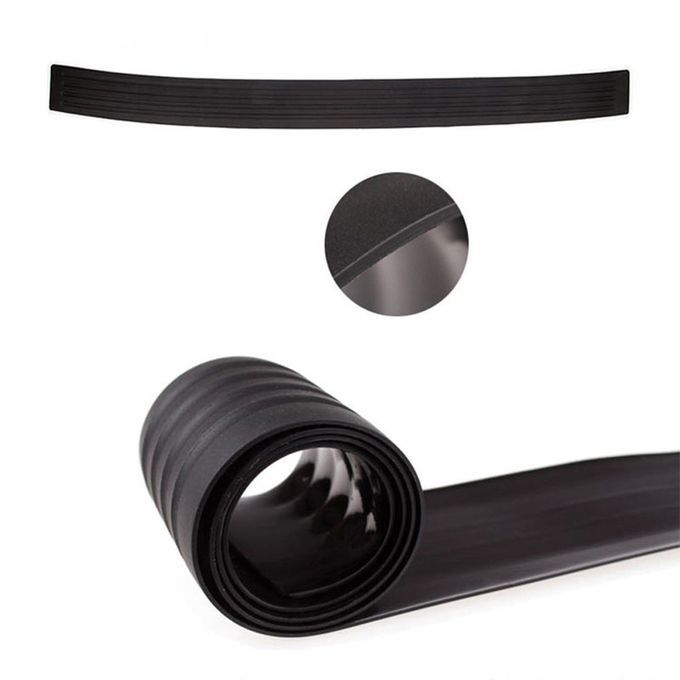 Auto Car Trunk Boot Cargo Bumper Guard Rubber Cover-Black