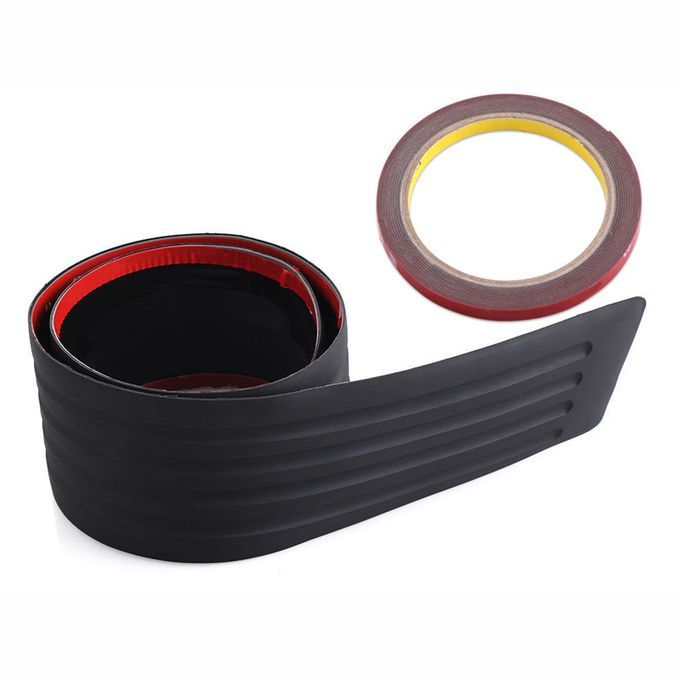 Auto Car Trunk Boot Cargo Bumper Guard Rubber Cover-Black