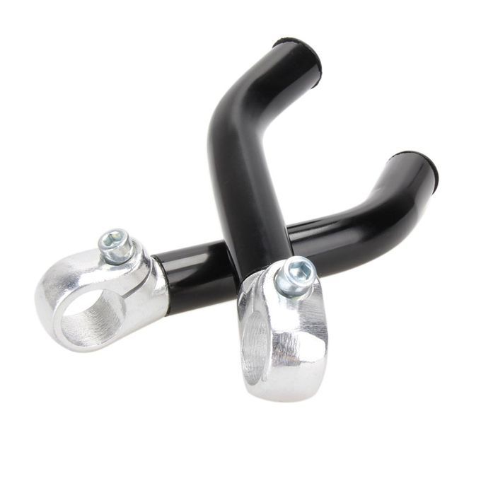 New Bi Y Le Su Ort Handlebar For 22.2 M Bi Y Le Sheep Horn Bar Handlebar Ends-black
