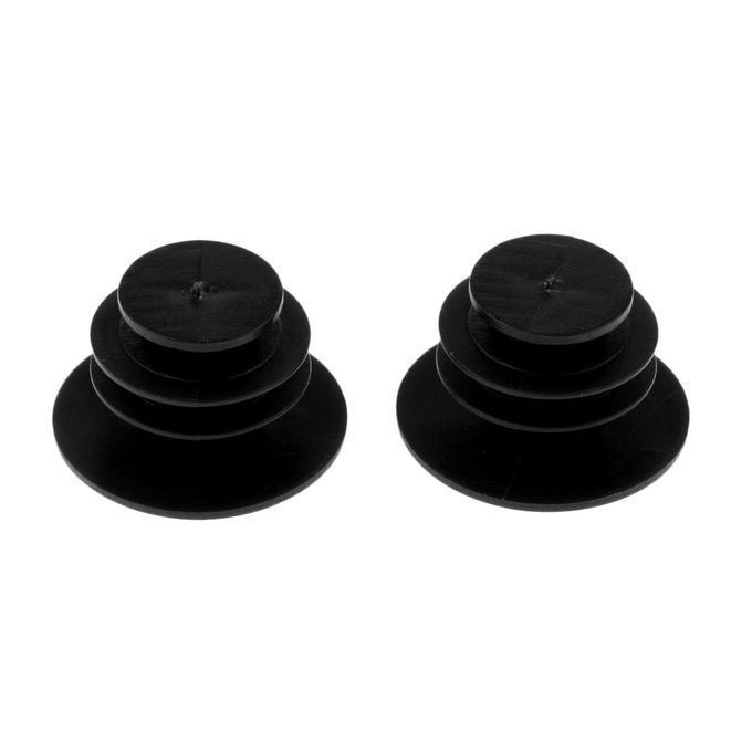 Bike Bicycle Handlebar End Plugs Bar Grip Plugs Handlebar Bar   Black
