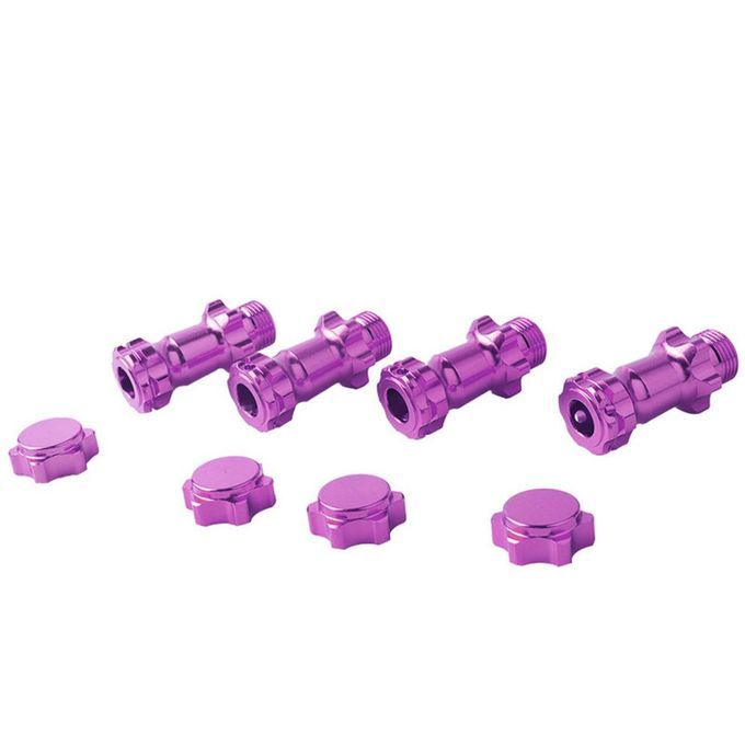 Wheel   Hub M17 17mm Extension Adapter Longer  Ombiner For 1/8 R  Model  Ar-purple