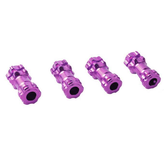 Wheel   Hub M17 17mm Extension Adapter Longer  Ombiner For 1/8 R  Model  Ar-purple
