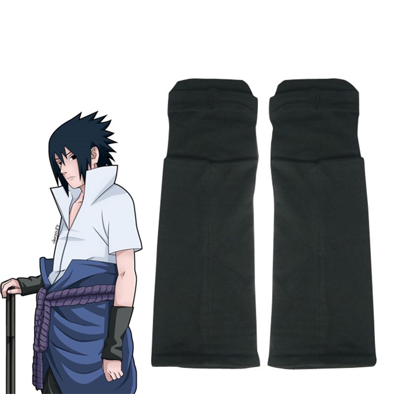 Athemis Uchiha Sasuke Arm Warmers Hand Guard Striped Narotu