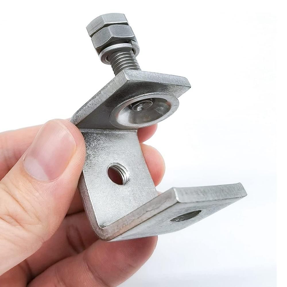 4PCS 16-25mm Heavy Duty Woodworking Clamp Set 304 Stainless Steel C Clamp Clamp Tools for WeldingCarpenter