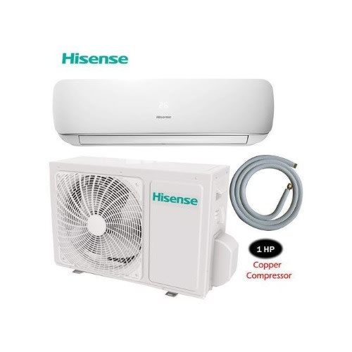 1hp Fast Cooling Split Air Conditioner - 100% Pure Copper + Installation Kit