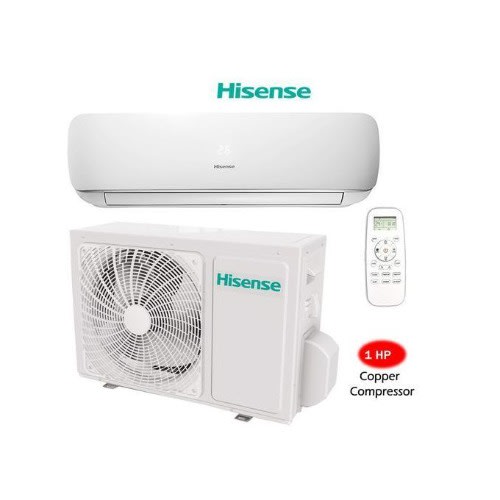 1hp Fast Cooling Split Air Conditioner - 100% Pure Copper + Installation Kit