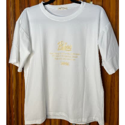 Hip-hop Bf Style  Men's Loose Tide Short-sleeved T-shirt