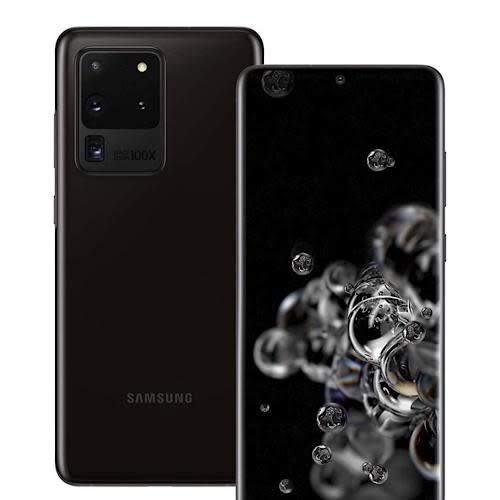 Galaxy S20 Ultra 12GB + 128GB -  6.9 Inch - Single Sim - Black
