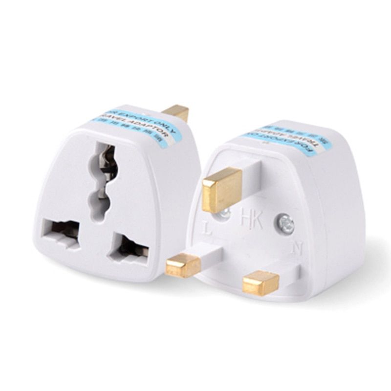 0-250V 10A 1000W UK To EU Euro Portable Outdoors Travel Wall Adapter Converter Socket UK Pakistan Malaysia Maldives Power Plug