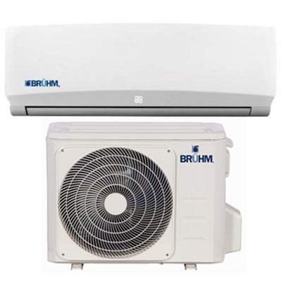 1.5 Hp Split Unit Inverter Air Conditioner R410 Gas + Installation Kits-bas12icmw