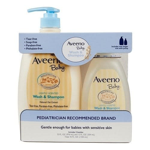 Baby Wash And Shampoo - Twin Pack