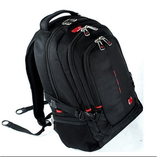 Roomie Water-Resistant Backpack - Black + Laptop Sleeve