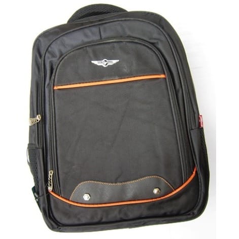 Laptop Backpack Bag - Black - 15.6