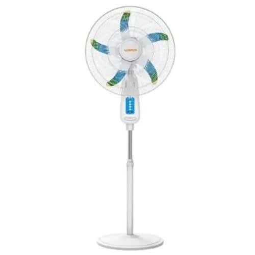 Rechargeable Standing Fan With Remote Control - 18 Inches