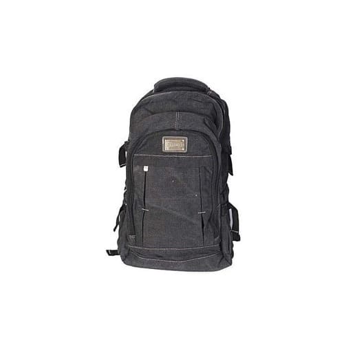 HPower Traveller's Laptop And School Backpack Bag - Black