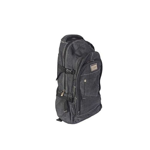 HPower Traveller's Laptop And School Backpack Bag - Black
