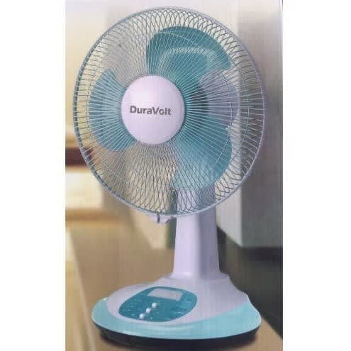 12” Rechargeable Table Fan- Pure Coil Drf-12t