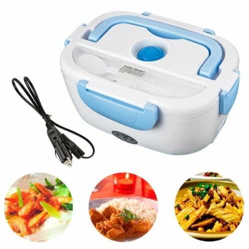 Electric Lunch Box Food Warmer - Blue