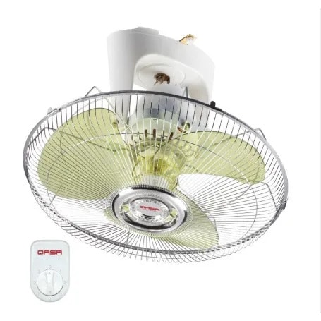 Qof 16" Ac/dc Orbit/ceiling Fan - Non Rechargeable