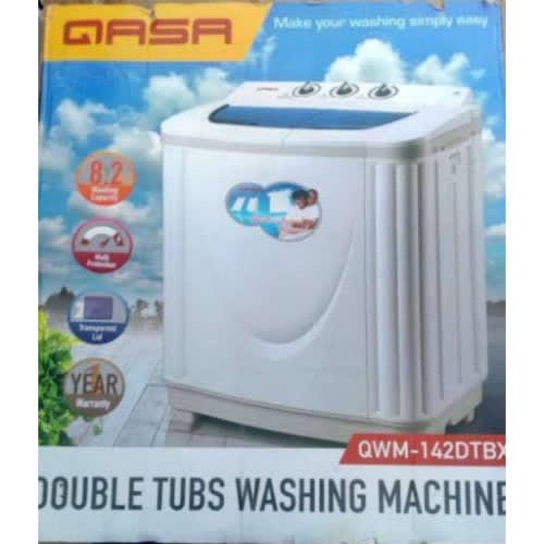 Twin Tub Washing Machine - Wash 8.2kg + spin 6kg