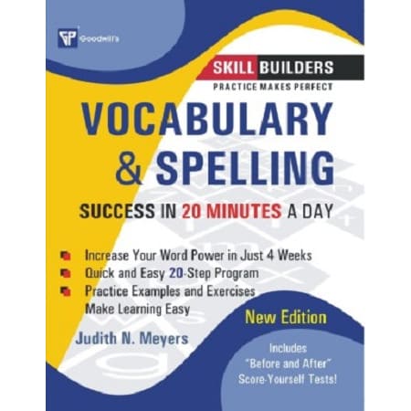 Vocabulary and Spelling: Success in 20 Minutes a Day