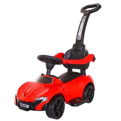 Children Push And Glide Ride On Car - Red