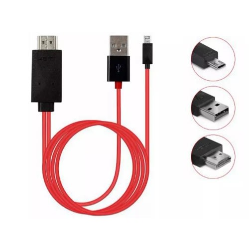Hdmi Cable 2m Android Usb To Hdmi Adapter Micro Usb To Hdmi Hd Tv For Samsung Devices - 1080p