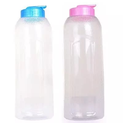 Set Of 2 Transparent Water Bottle