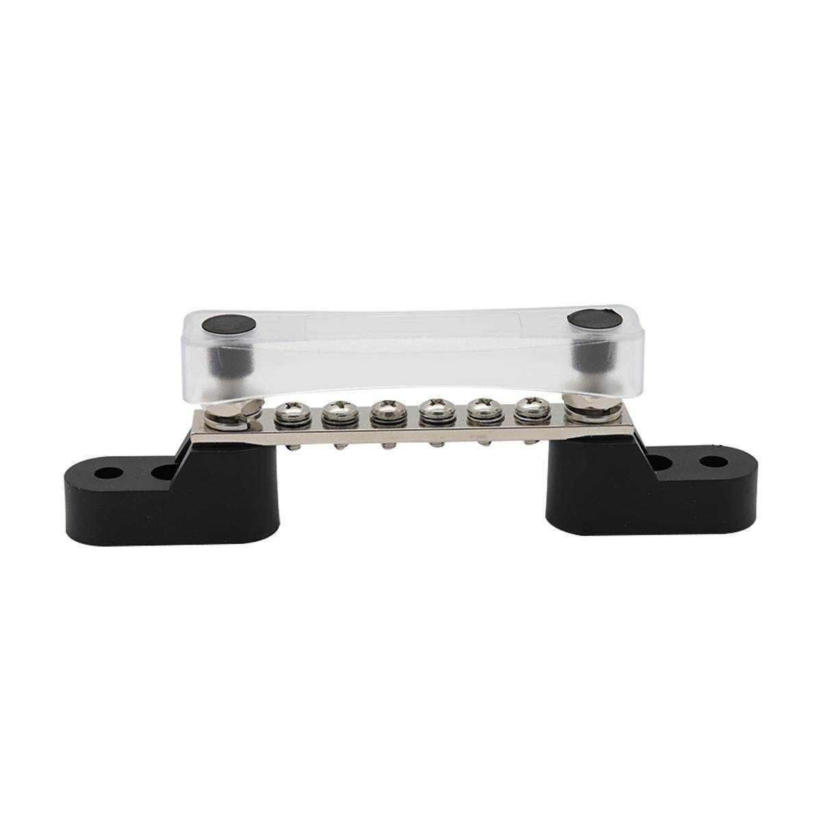 6 Way 12V/24V Car Boat Caravan Bus Bar Electrical Terninal Junction Box M4 100A