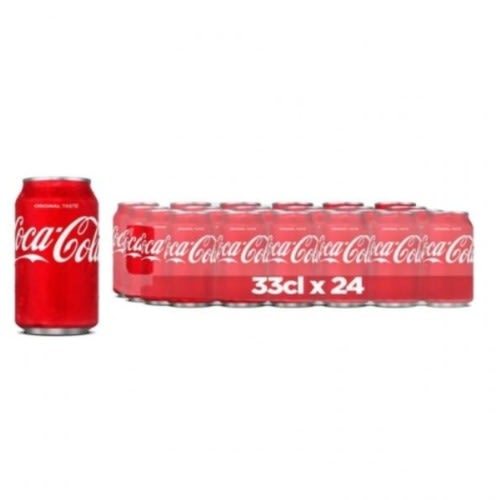 Coca Cola Can Drink - 33cl X 24