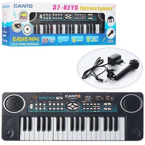 Multi-function Electronic Keyboard Play Piano With Microphone
