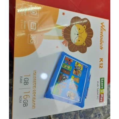 Zoom Enabled - Dual Sim Tablet Android 5.0 - 16GB Storage - 1GB RAM - 9.6' - Blue Silicon Pouch