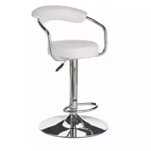 White Round Stool