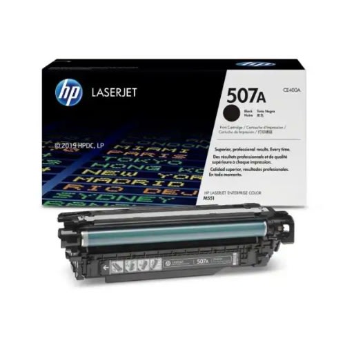 Hp 507a Laserjet Toner Cartridge -Black