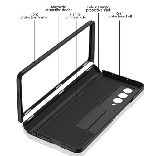 Magnetic Defender Fold Case For Samsung Z Fold 2